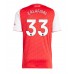 Arsenal Riccardo Calafiori #33 Hjemmedrakt 2025-26 Kortermet